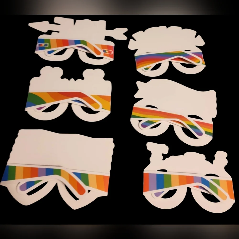 Rainbow Pride Party Supplies Set With Bingo Game Decorations Favors NWOT - Picture 4 of 7